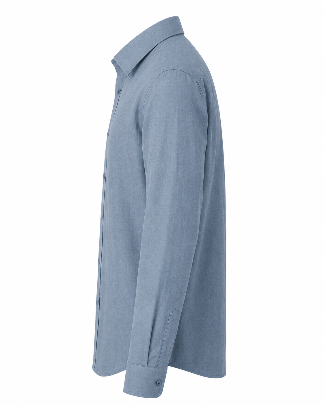 Arctic Sky Pure Linen Shirt