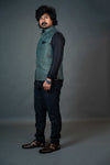 Heritage Green Jacquard Modi Jacket