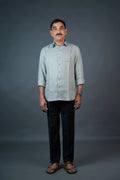 Men’s Linen Shirt – Grey
