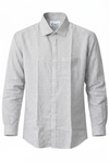 Men’s Linen Shirt - Light Ash Grey