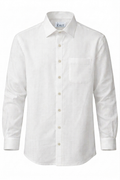 KWIT Pure Linen Shirt - White