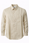 KWIT Pure Linen Shirt - Champagne Beige