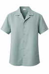 Men’s Linen Shirt - Muted Sage Green