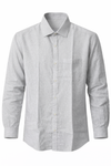 Men’s Linen Shirt - Light Ash Grey