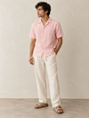 KWIT Pure Linen Shirt - Pastel Pink