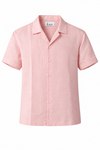 KWIT Pure Linen Shirt - Pastel Pink