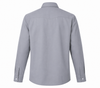 Silver Mist Dual-Pocket Cotton Shirt