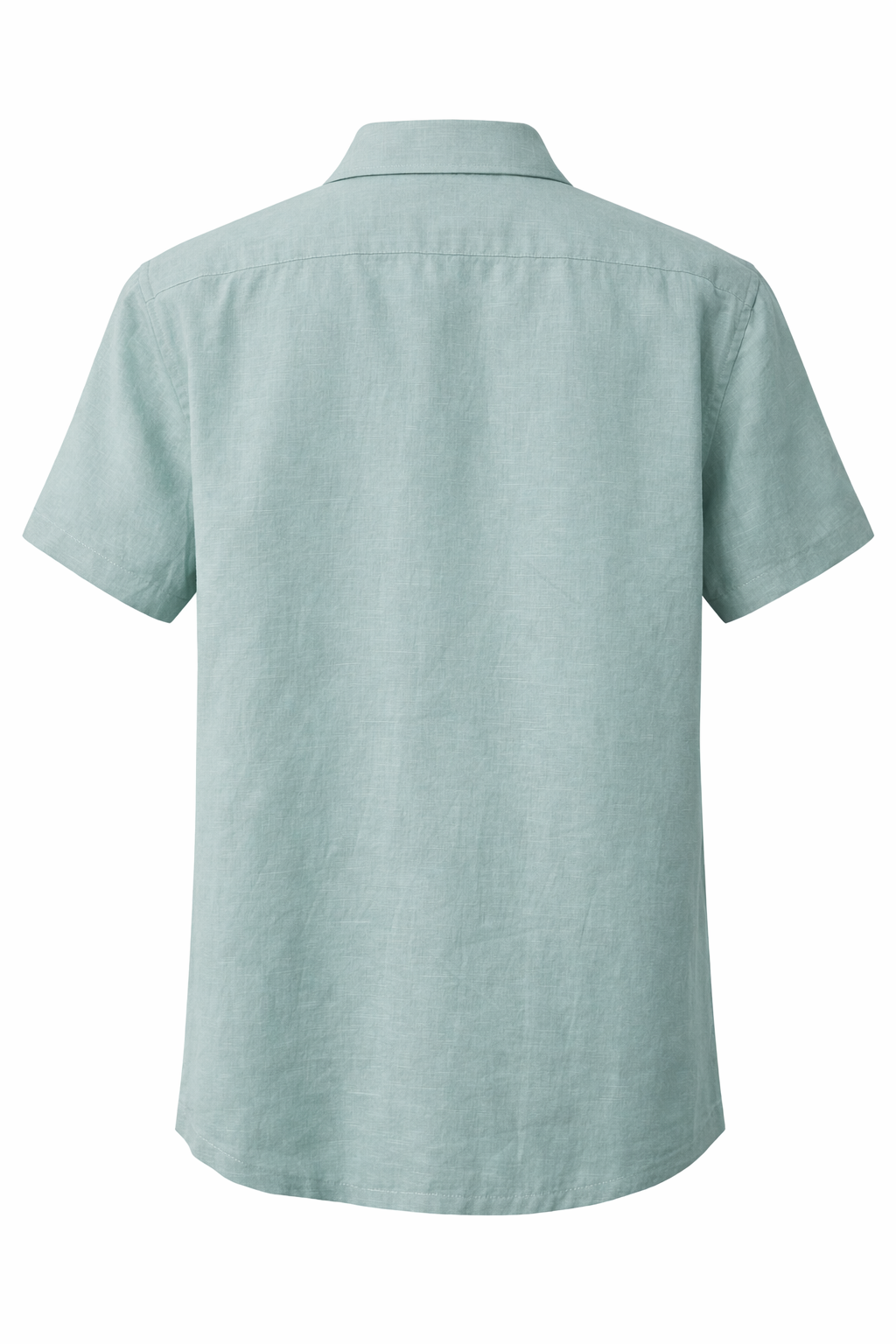 Men’s Linen Shirt - Muted Sage Green