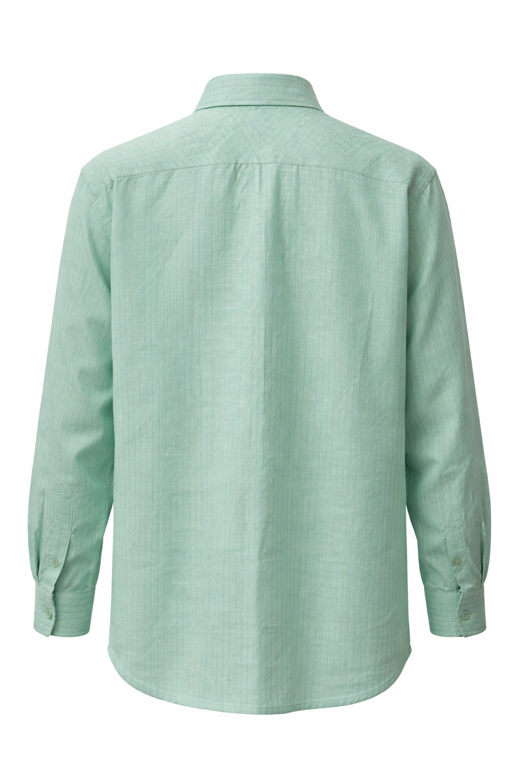 Men's Linen Shirt - Mint Green