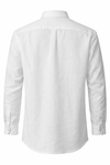 Men's Linen Shirt - Pure White