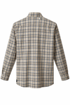 Men's Linen Shirt - Desert Khaki Check