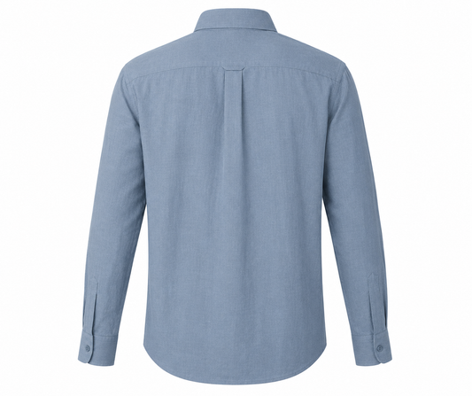 Arctic Sky Pure Linen Shirt
