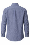 Men’s Linen Shirt - Dusty Steel Blue