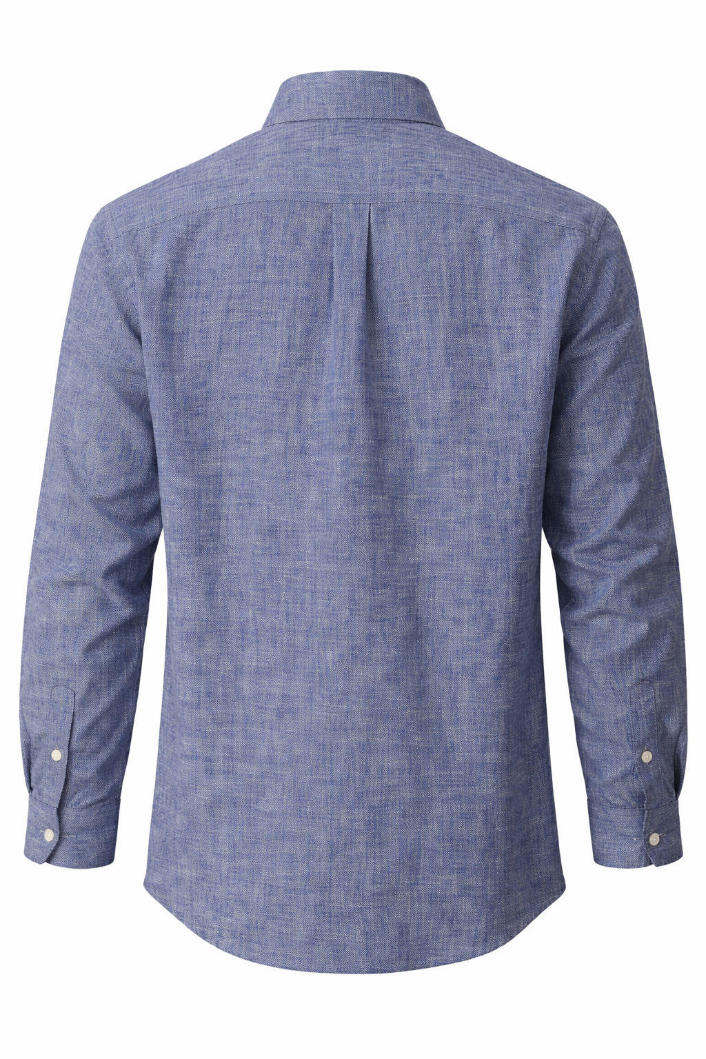 Men’s Linen Shirt - Dusty Steel Blue