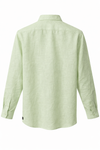 Men's Linen Shirt - Mint Pastel Linen