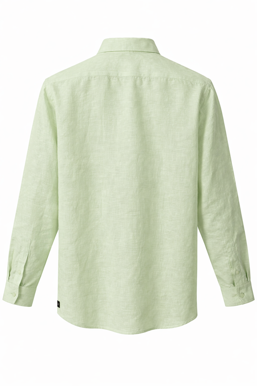 Men's Linen Shirt - Mint Pastel Linen