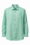 KWIT Pure Linen Shirt - Mint Green