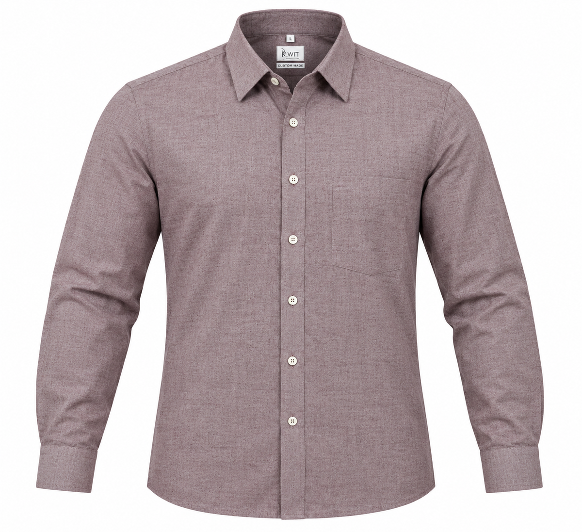 Desert Taupe Pure Cotton Shirt