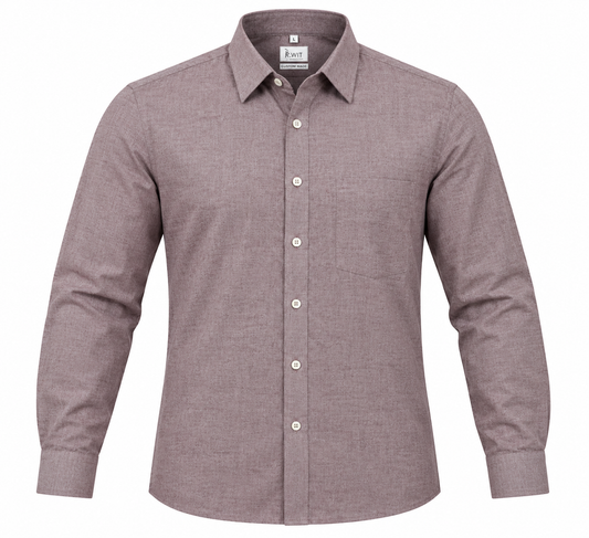 Desert Taupe Pure Cotton Shirt
