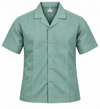 KWIT Mixed Linen Shirt - Sage Green