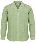 KWIT Handloom Cotton Shirt - Apple Green