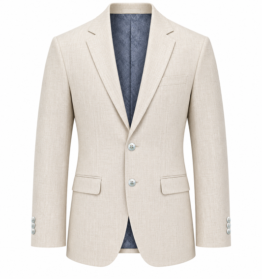 40 Lea Linen Light Natural Blazer