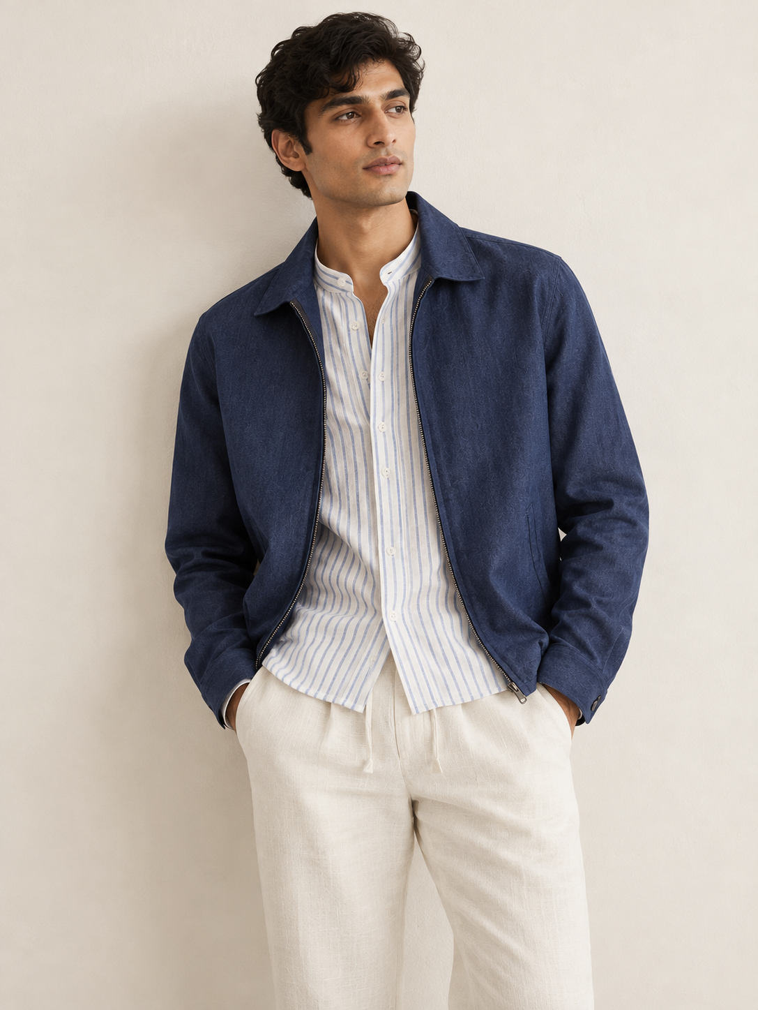 KWIT Navy Bomber Jacket