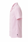 Men’s Linen Shirt - Blush Pink (Striped)